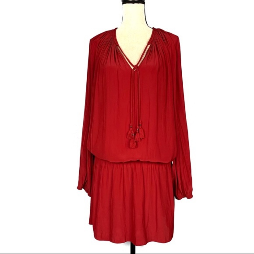 Ramy brook London Tassel tie dress